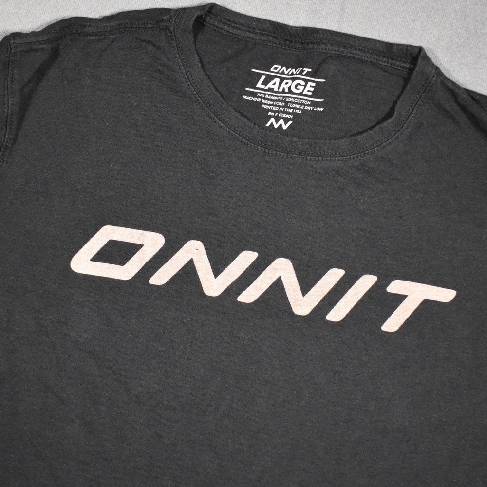 Onnit Gym Graphic T-Shirt Large Bamboo/Cotton Performance Gym Fitness Activewear